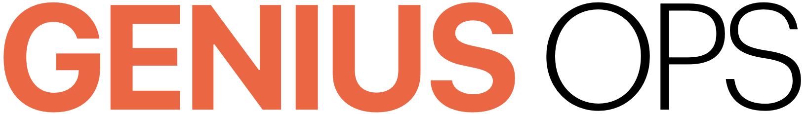 GeniusOps Logo Light